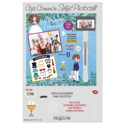 Caja comunion selfie photocall