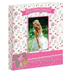 Libro fotos comunion flores niña