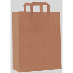Bolsa kraft 34 x 25 x 9 cm