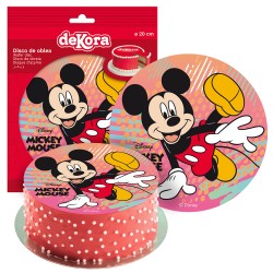 Disco oblea tarta mickey 20cm