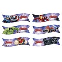 Blister 6 bandera oblea avengers 9 2x3 2cm