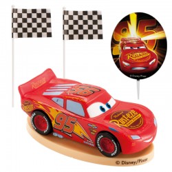 Kit pvc con pinchos cars para decorar tartas