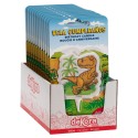 Vela 2d dinosaurio cumpleaños 7 5cm