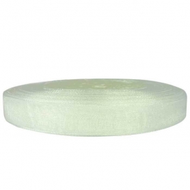 Cinta de organza blanca