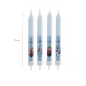 Blister 8 velas palillo frozen 9cm