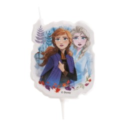 Vela cumpleaños 2d frozen ii 7 5cm
