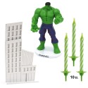 Kit pvc hulk para decorar tartas