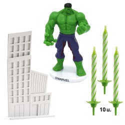 Kit pvc hulk para decorar tartas