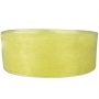 Cinta organza amarilla