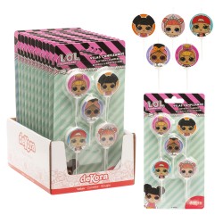 Velas de cumpleaños lol ø 3cm