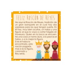 Caja surt roscon corona oro rey porcelana castellano