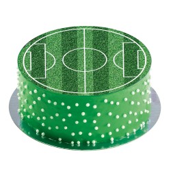 Disco comestible tarta futbol zero 20cm