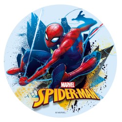 Disco comestible tarta spiderman 16cm zero azf