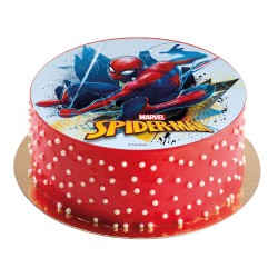 Disco comestible tarta spiderman 16cm zero azf