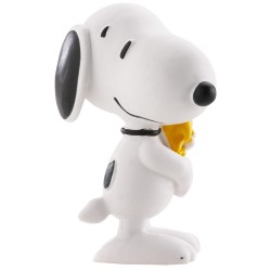 Figura pvc snoopy con woodstock 5cm