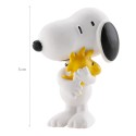 Figura pvc snoopy con woodstock 5cm