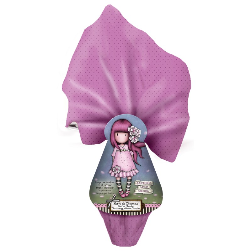 Huevo chocolate de pascua con sorpresas gorjuss 120g