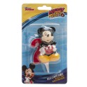 Vela 3d nº2 mickey 6 5cm