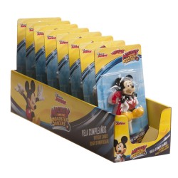 Vela 3d nº2 mickey 6 5cm