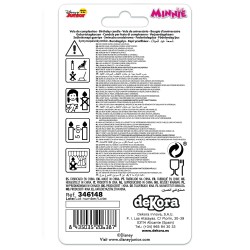 Vela 3d nº2 minnie 6 5cm