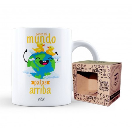 Taza pones mi mundo patas arriba