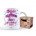 Taza tus besos me enloquesen tu amor me fortalece