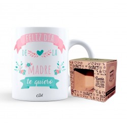 Taza feliz día de la madre te quiero