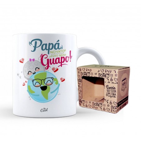 Taza papá novato pero bien guapo