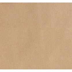 Bolsa de papel kraft marrón grande con asa rizada