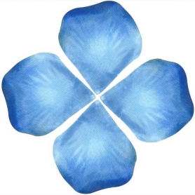 Pétalos artificiales de rosas