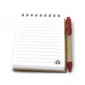 Libreta ecocard color blanco