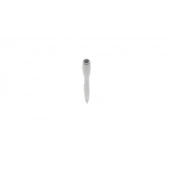 Bolígrafo con linterna blanco