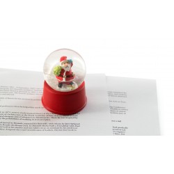 Bola de cristal de navidad