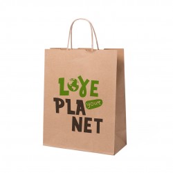 Bolsa original de color kraft