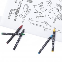 Regalo mochila infantil para colorear