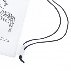 Regalo mochila infantil para colorear