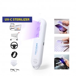 Lámpara esterilizadora de luz ultravioleta con batería recargable