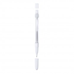 Bolígrafo blanco higienizante con pulverizador recargable ideal anti coronavirus