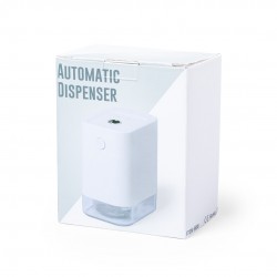 Dispensador automático higiénico de alcohol con sensor de movimiento