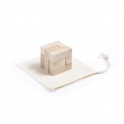 Juego habilidad de madera con bolsa de presentación