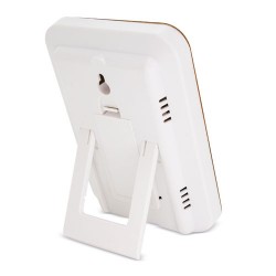 Termometro higrometro de bambu birmania