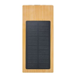 Cargador solar de bambu naples
