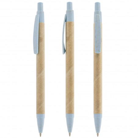 Boligrafo fibra de trigo ecobio