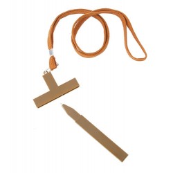 Boligrafo con lanyard cruz bl