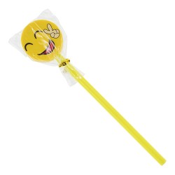 Pack de 6 lápices con emoticonos