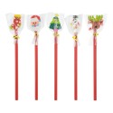 Pack de 5 lápices infantiles para navidad
