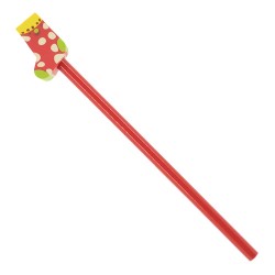 Pack de 5 lápices infantiles para navidad