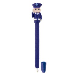 Boligrafo artesanal policia