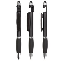 Bolígrafo táctil con soporte para móvil