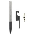 Bolígrafo plateado multifunción